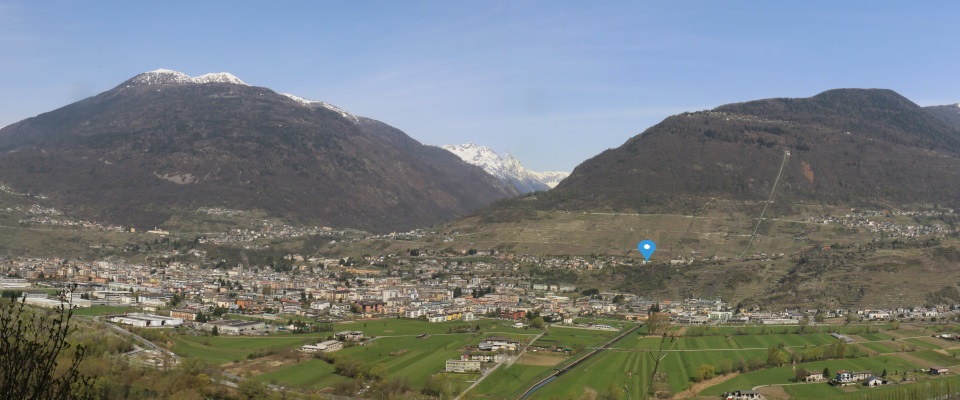 Bed & Breakfast Sondrio, Bed & Breakfast Valtellina, Bed & Breakfast Al Termen, Foto panoramica